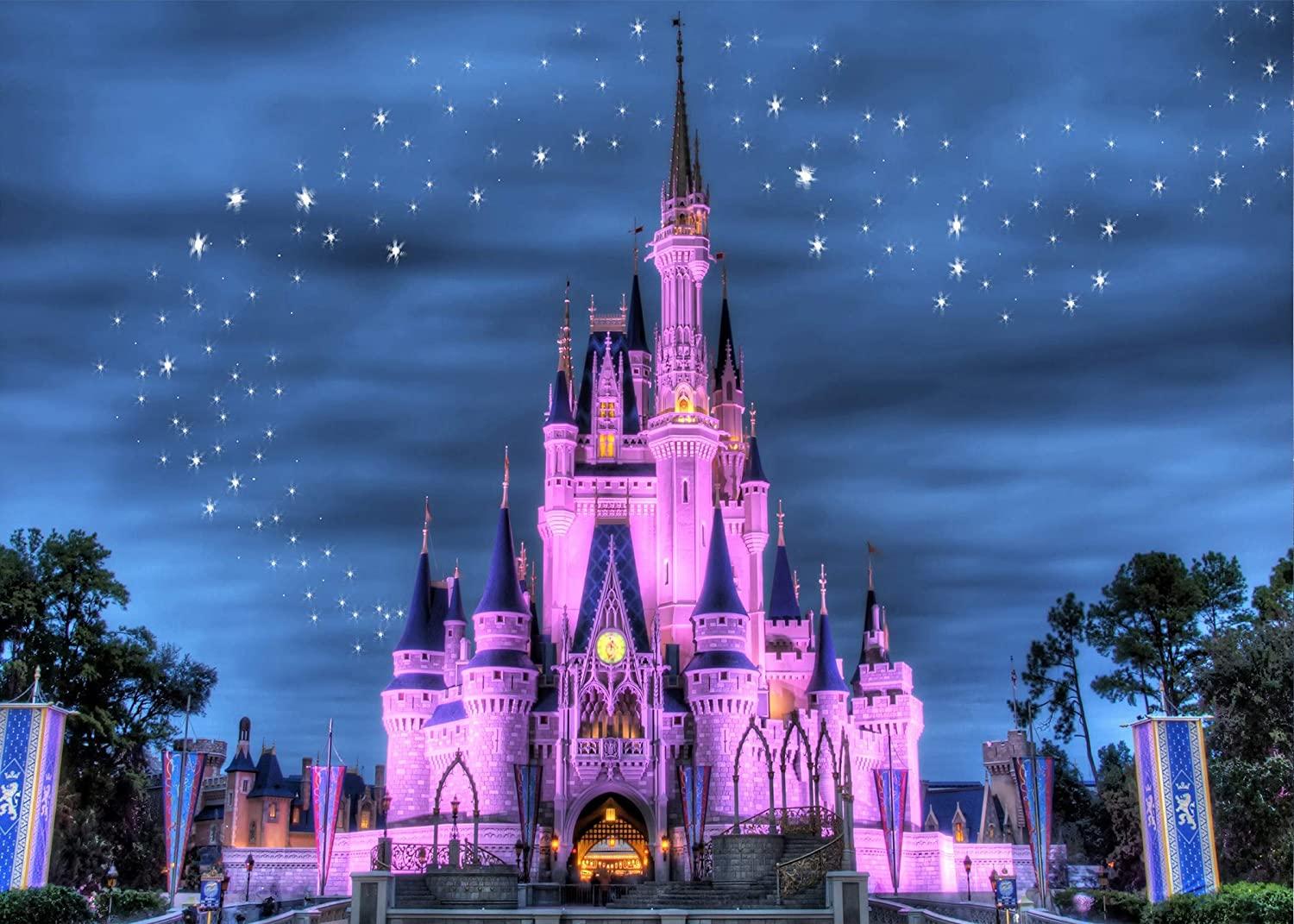 1500x1071 Buy Castle Backdrop 7x5ft Beautiful Castle Night View Photography Background for Children and Girl Birthday Party Photo Video Shooting Props BV037 Online in Poland. B0837GFS59
