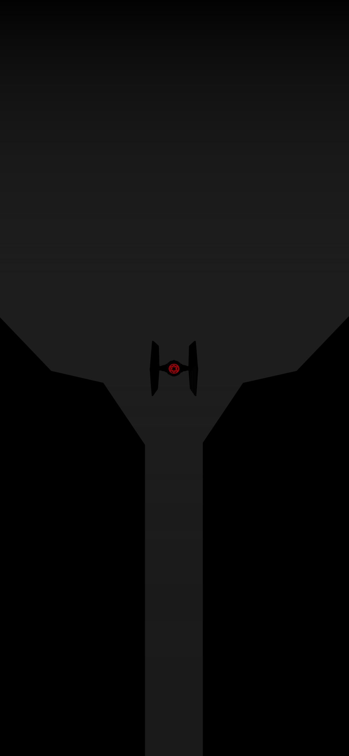 1205x2609 Star wars minimalist wallpaper