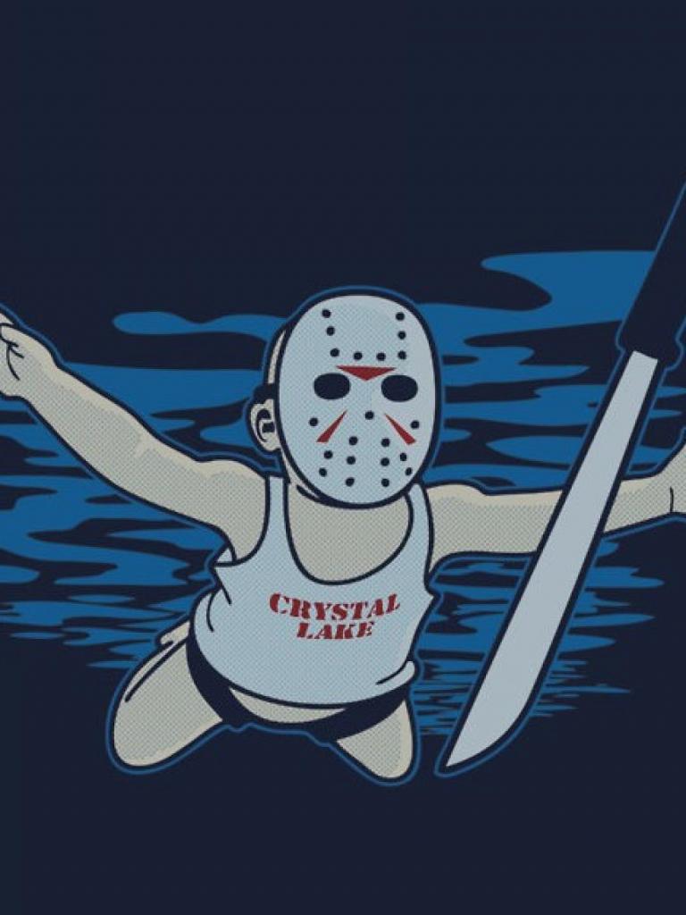 768x1024 Free download Friday the 13th fun art jason voorhees wallpaper 15256 [1080x1920] for your Desktop, Mobile & Tablet. Explore Jason Voorhees iPhone Wallpaper. Jason Voorhees Wallpaper