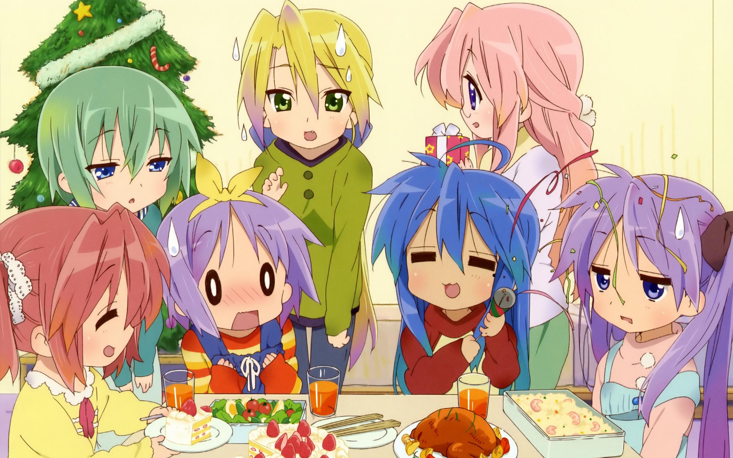 2560x1600 LuckyStar HD Wallpaper Anime Image Board