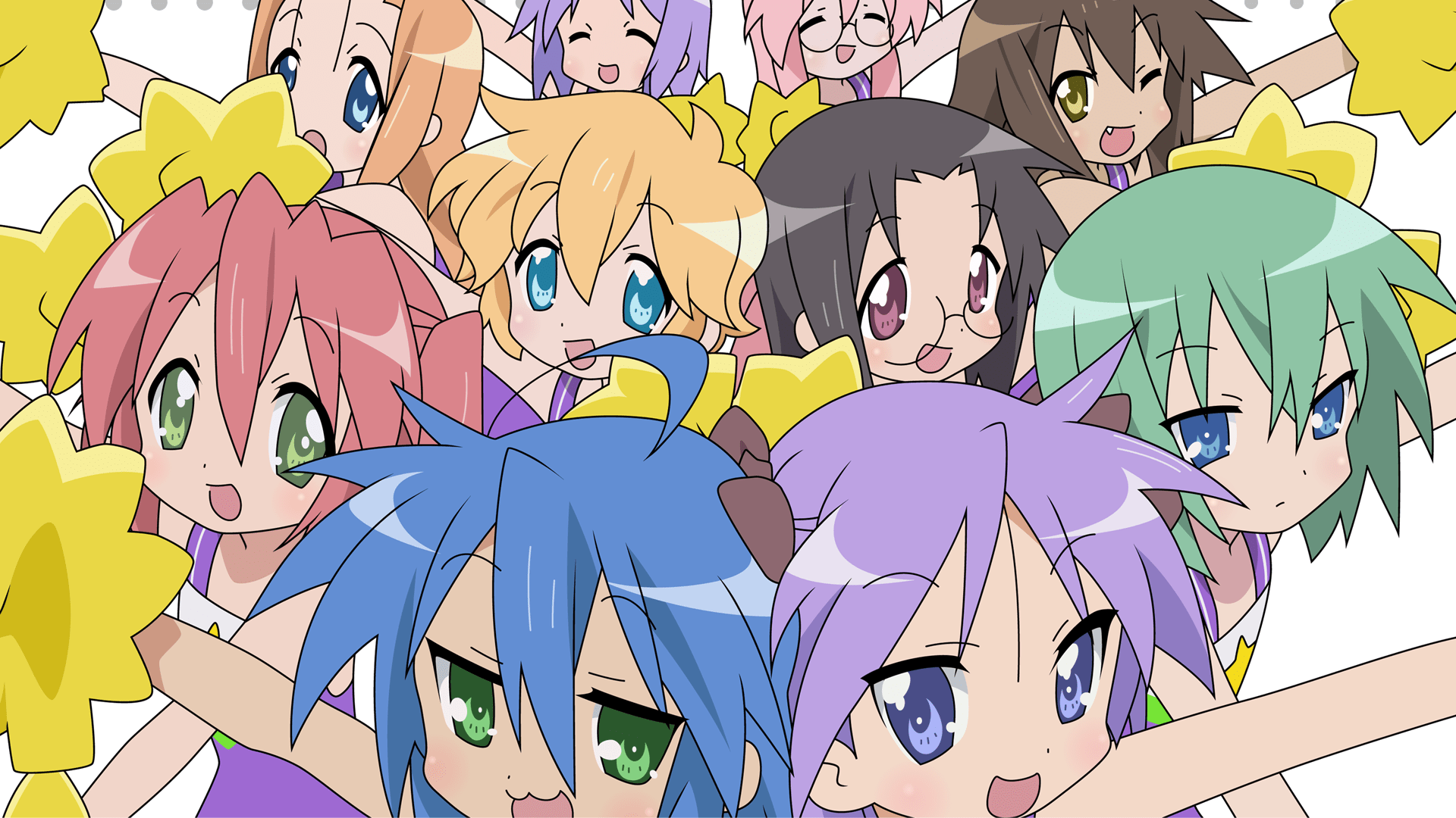 1920x1080 Free download Lucky Star Wallpaper 1920x1080 Lucky Star Konata Izumi Hiiragi [1920x1080] for your Desktop, Mobile & Tablet. Explore Lucky Star Wallpaper. Star Wallpaper for Walls, Lucky Star Wallpaper