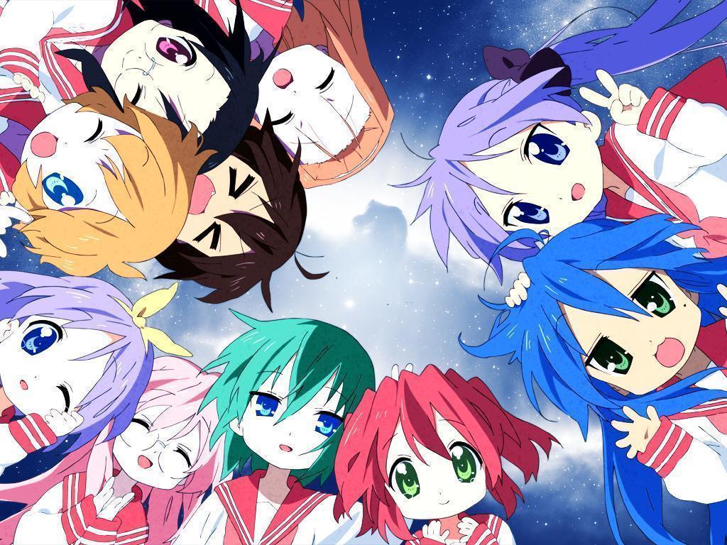 1024x768 Lucky Star Background