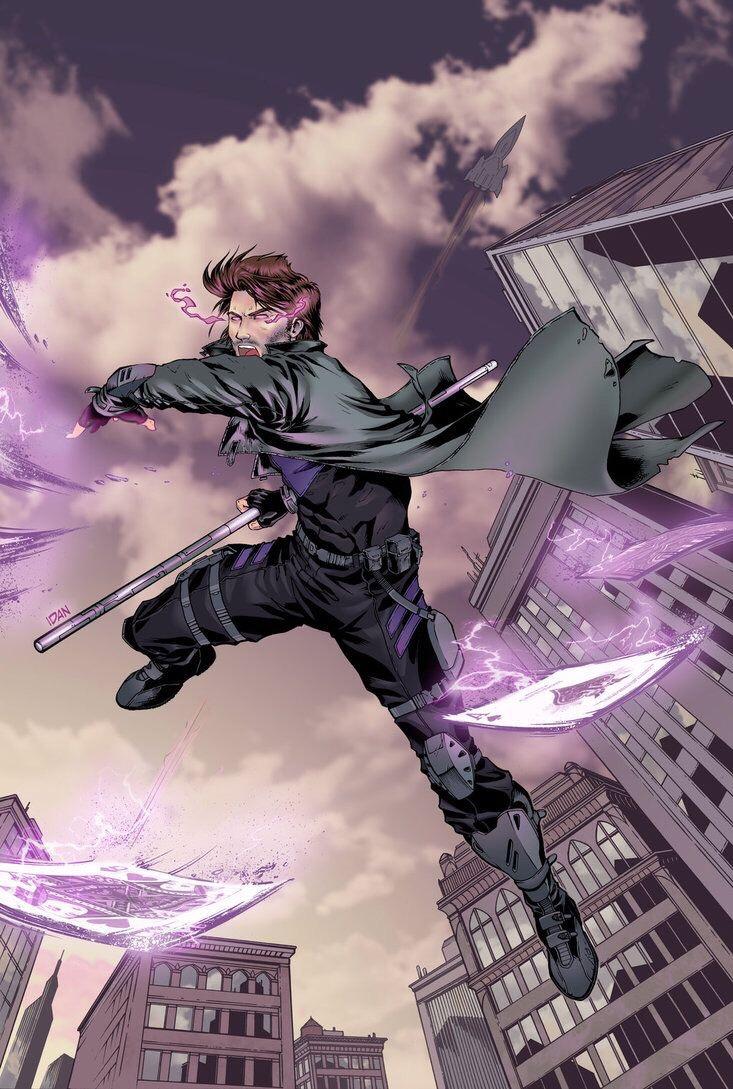 733x1089 Gambit Wallpaper