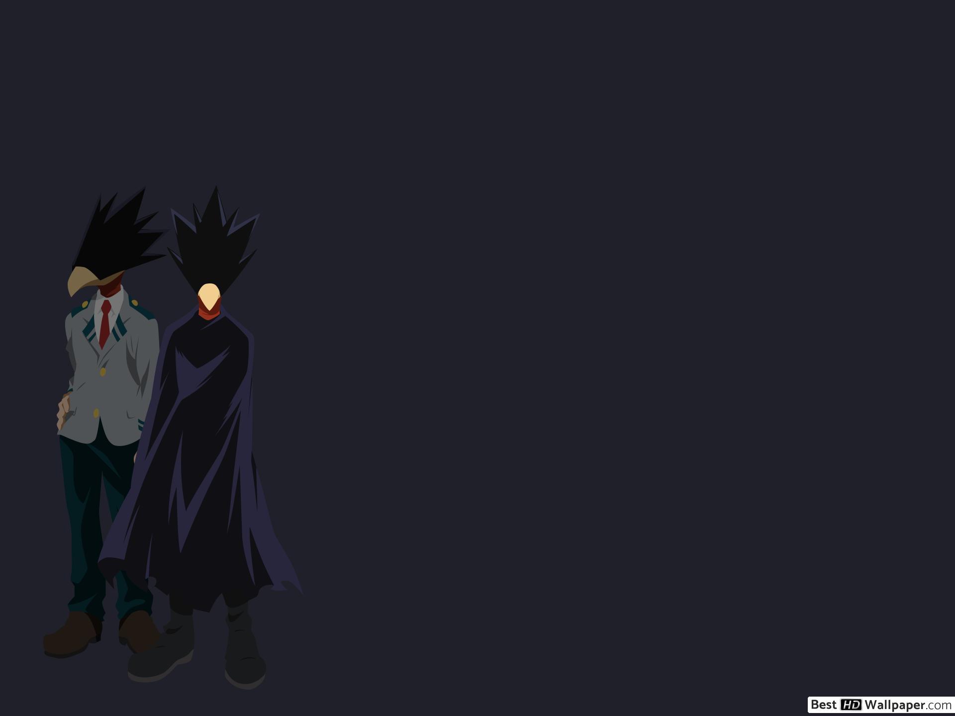 1920x1440 My Hero Academia Tokoyami (Minimalist) HD wallpaper download
