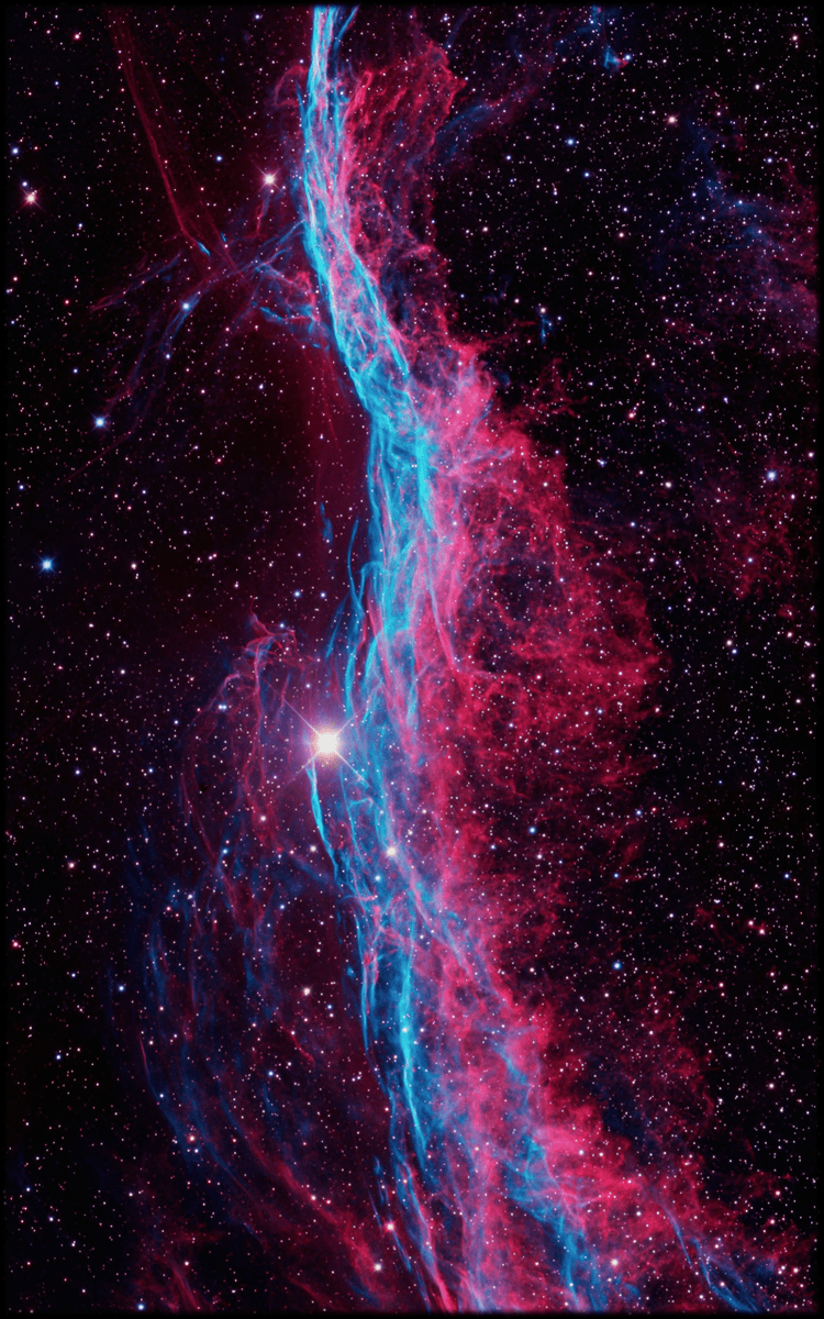 750x1200 Nebula Wallpaper