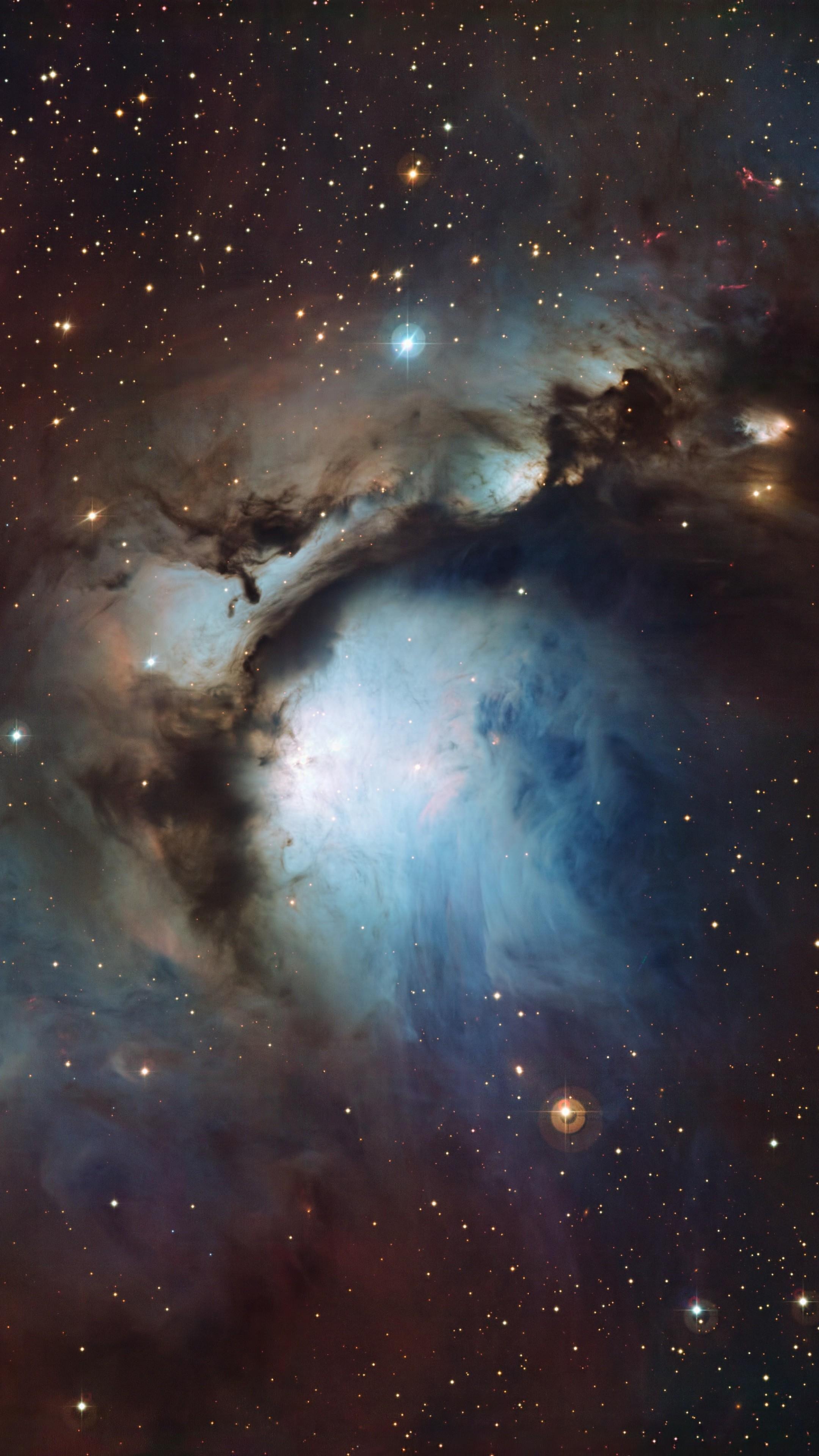 2160x3840 uhd wallpaper for mobile, nebula, galaxy, sky, outer space, astronomical object, universe, atmosphere, atmospheric phenomenon, space, celestial event