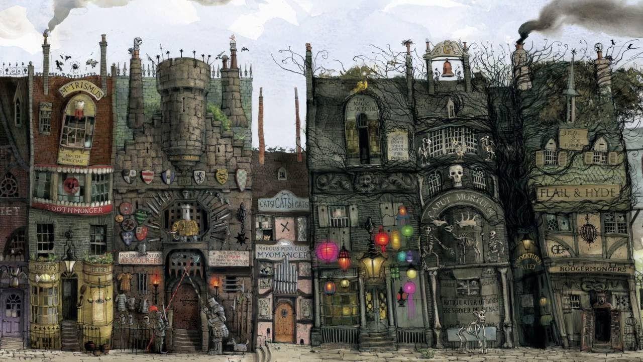 1280x720 Harry and Hagrid Diagon Alley Harry Potter Wallpaper