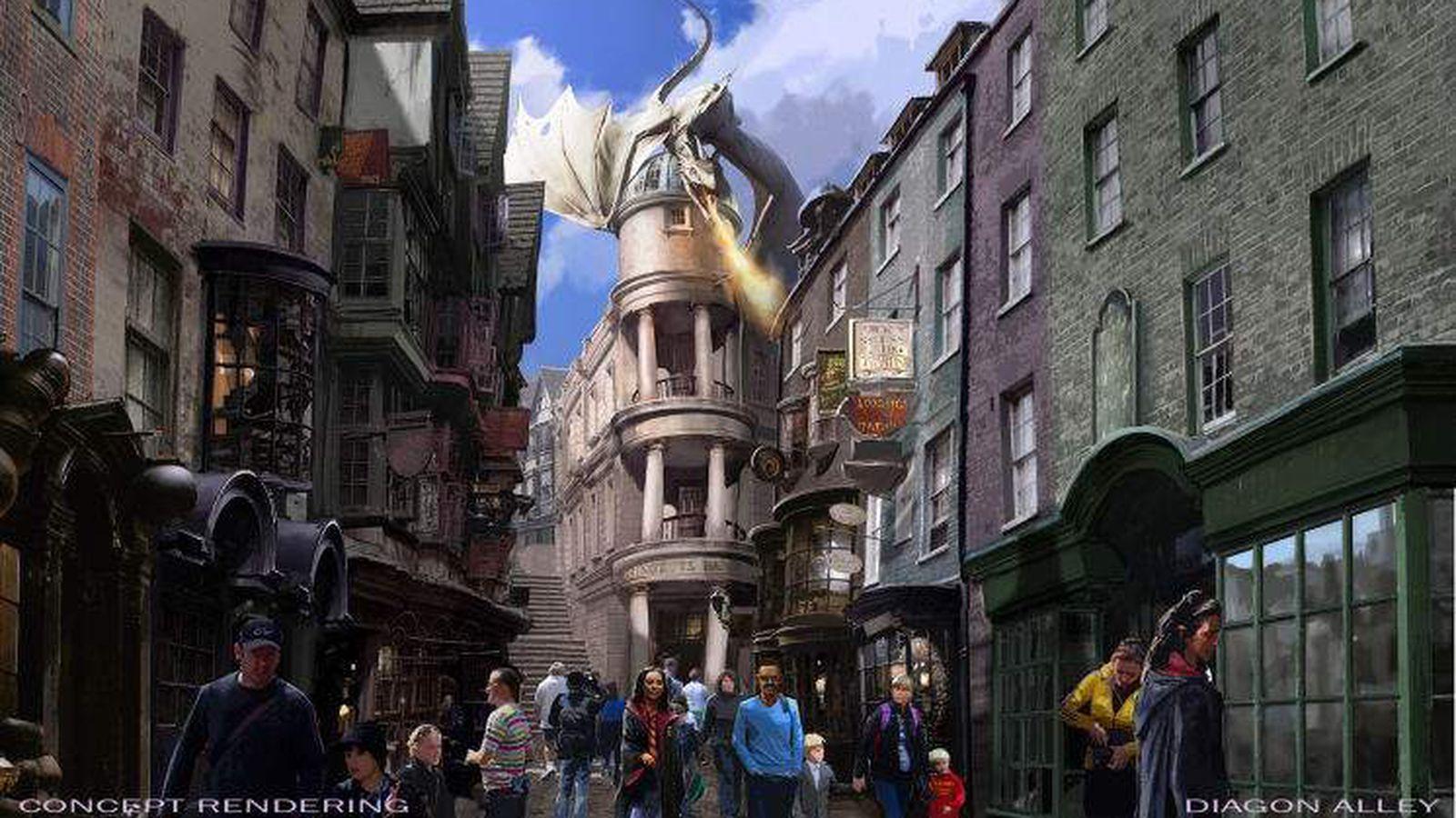 1600x900 How to follow us for photo and tweets from Universal's Diagon Alley preview