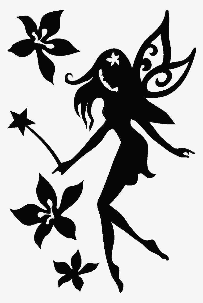 860x1281 Wallpaper V Fairy Clipart Black And White, HD Png Download