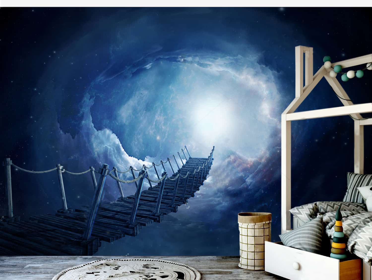 1500x1131 Free download Magic Portal Magic Bridge and Clouds Nursery for Childrens [1500x1131] for your Desktop, Mobile & Tablet. Explore Vinyl Wallpaper Murals. Vinyl Wallpaper Murals, Wallpaper Murals, Vinyl to