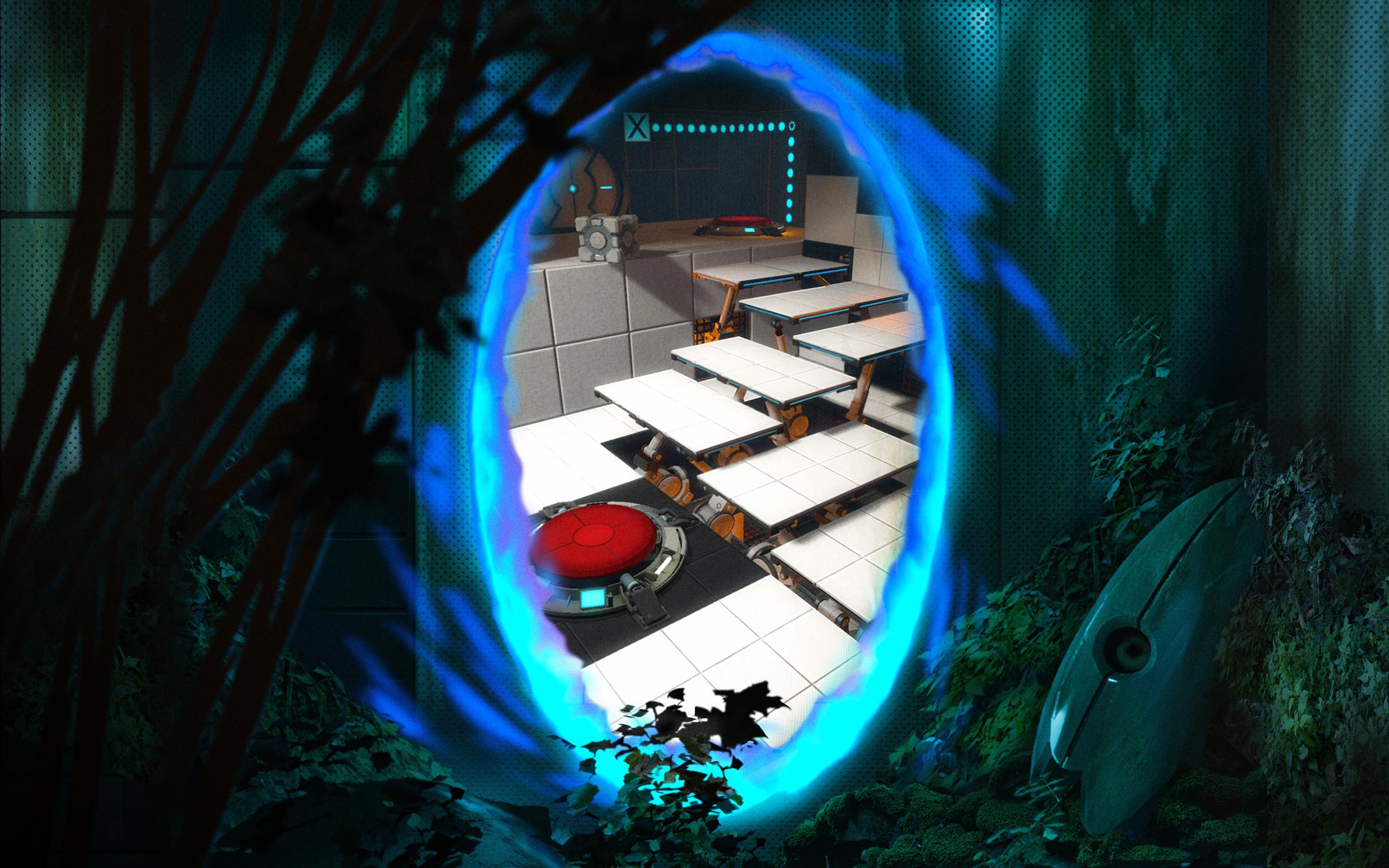 2560x1600 Portal 2 Background