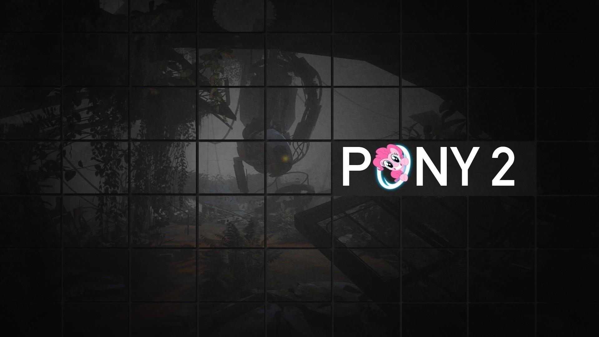 1920x1080 pony portal 2 ponies pinkie pie my little pony friendship is magic 1920x1080 wallpaper High Quality Wallpaper, High Definition Wallpaper