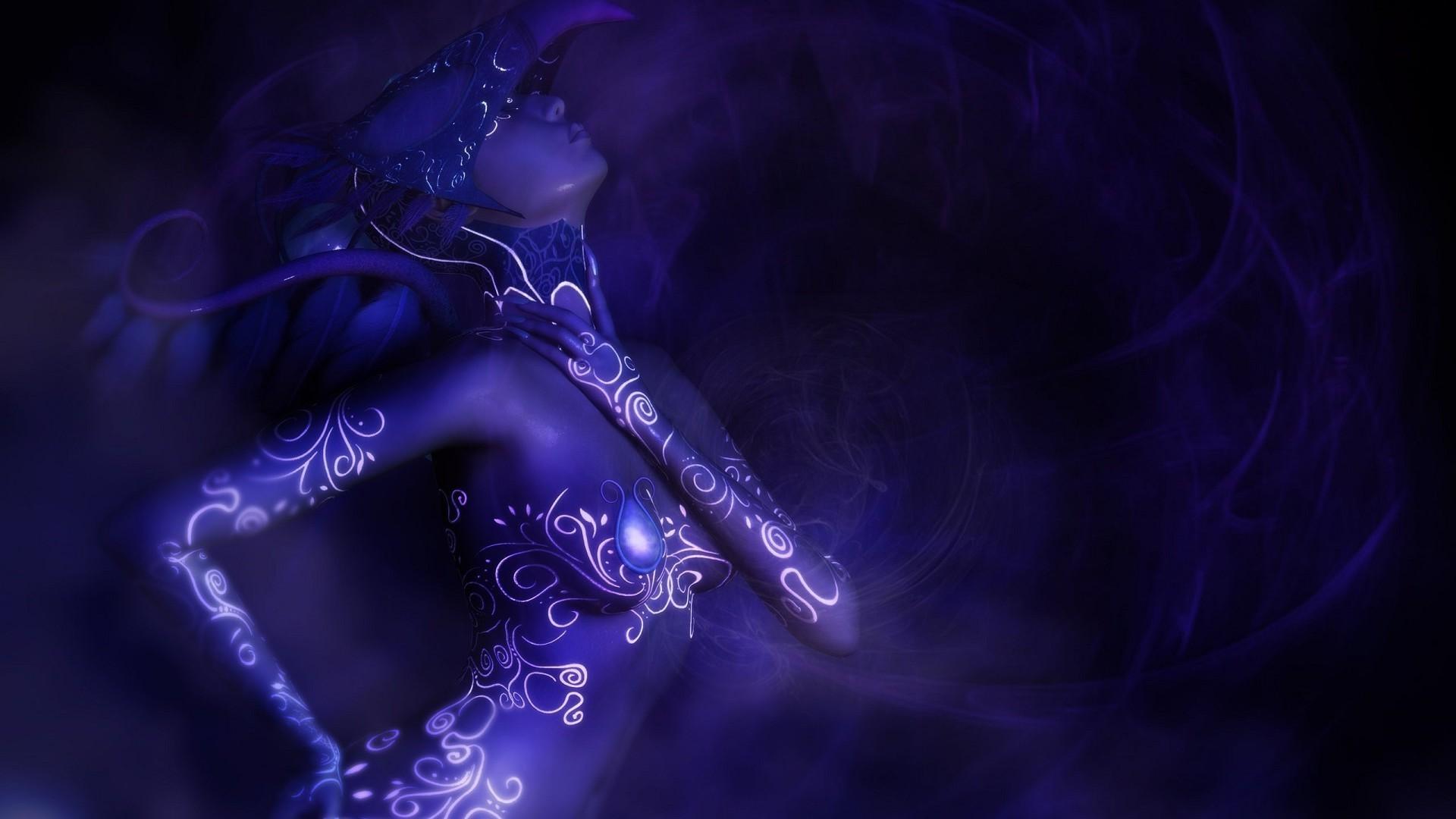 1920x1080 The girl in the mask