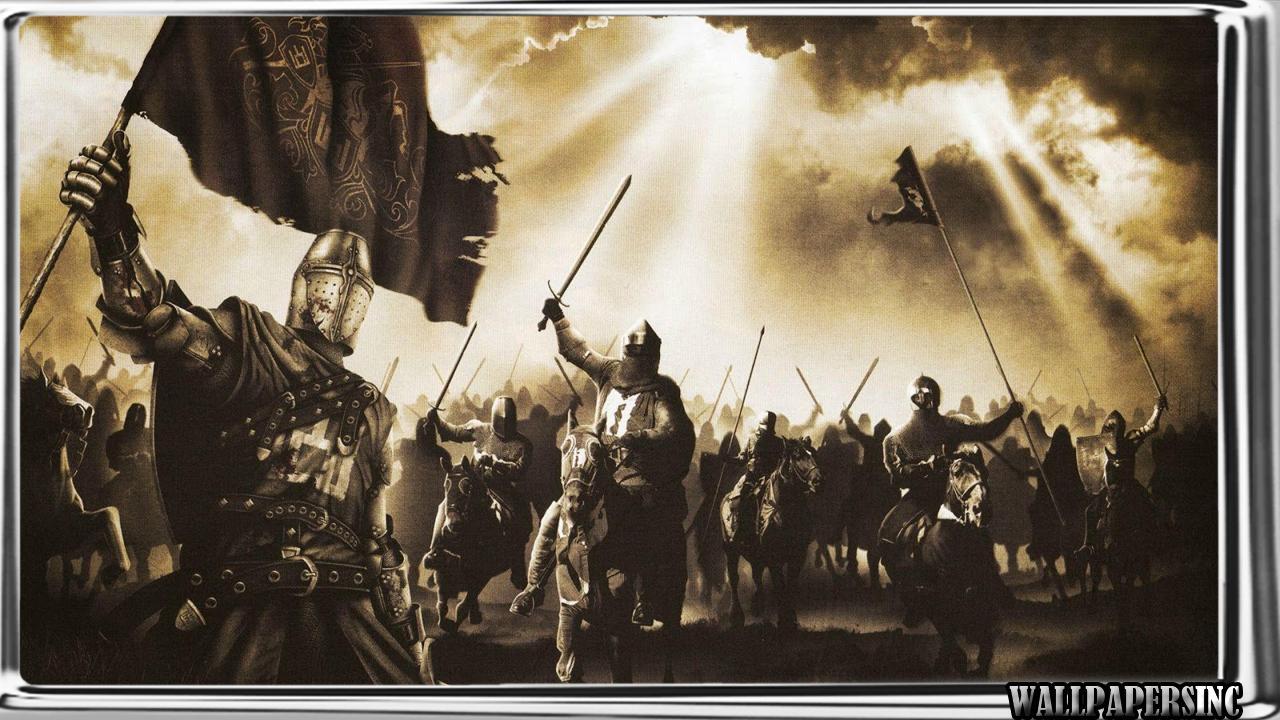 1280x720 Medieval Shield Wallpaper for Android
