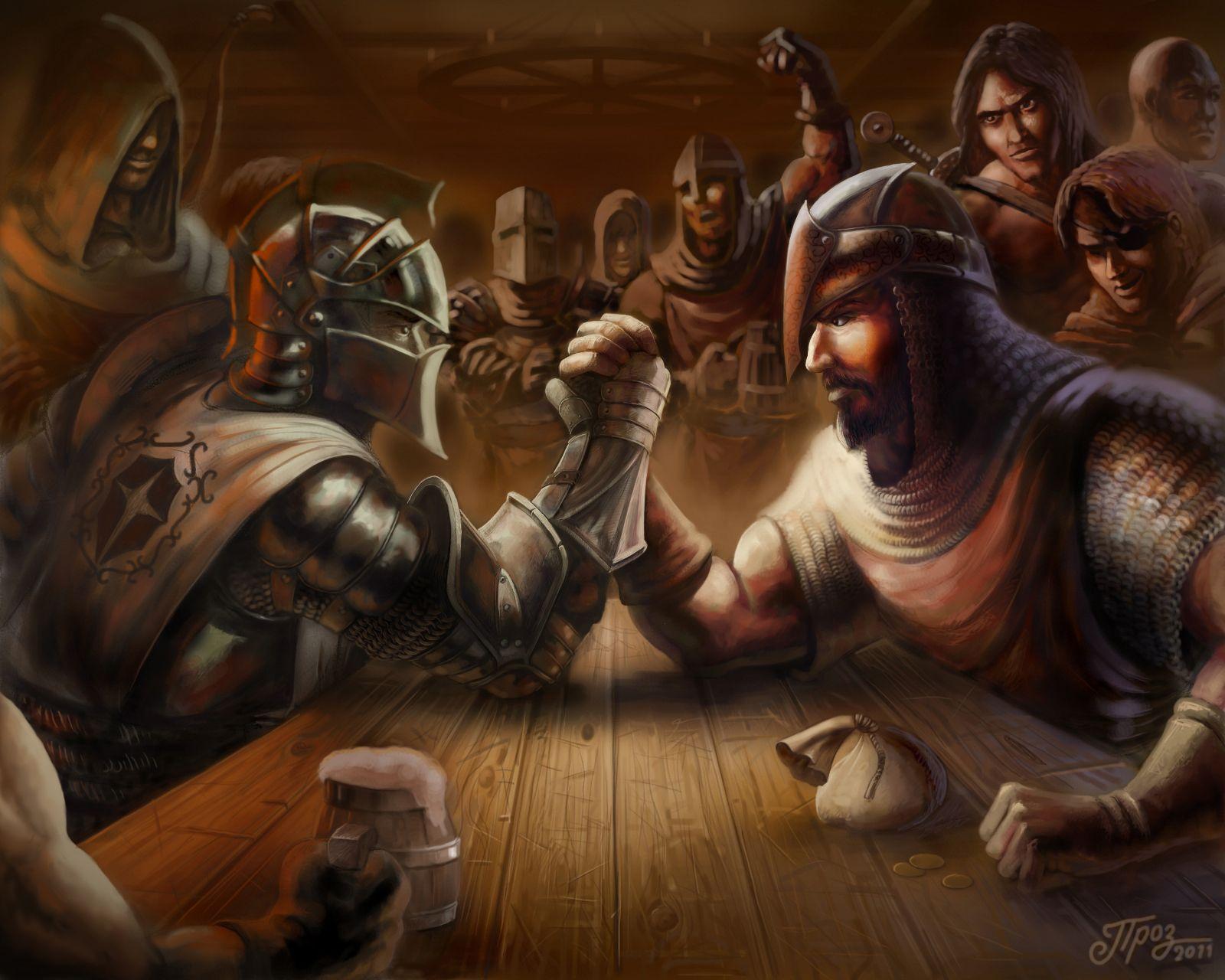 1600x1280 Fantasy Tavern Wallpaper