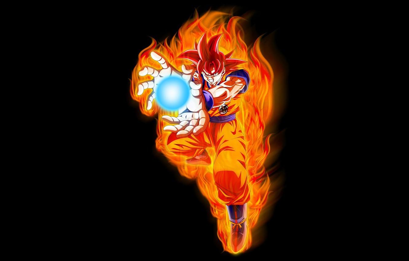 1332x850 Wallpaper anime, japanese, Son Goku, kimono, powerful, Dragon Ball, strong, Goku, kanji, kame, Dragon Ball Super, by nekoar image for desktop, section сёнэн