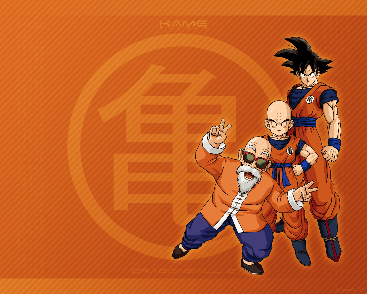 1280x1024 Goku Uniform Wallpaper