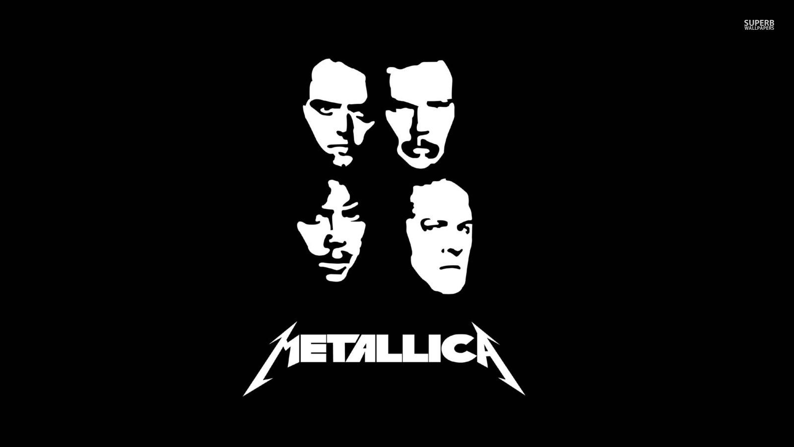 1600x900 Metallica Black And White