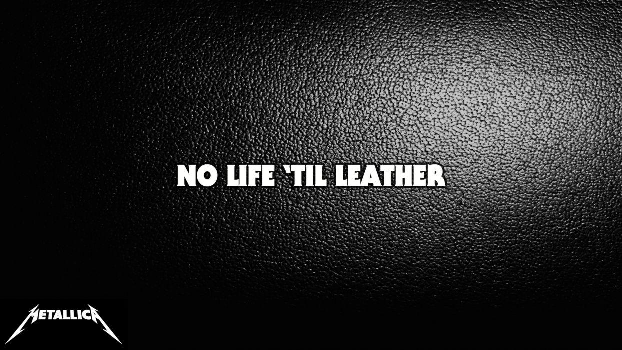 1244x700 Metallica Black Leather texture heavy metal rock hard group band wallpaperx1080