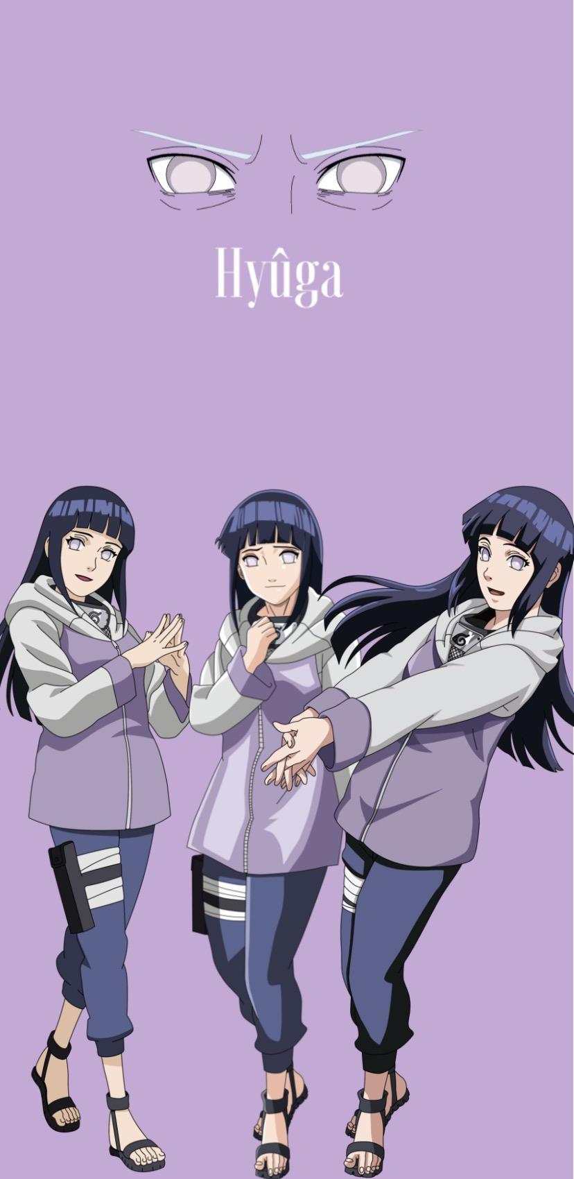 828x1700 hinata hyuga byakugan Image