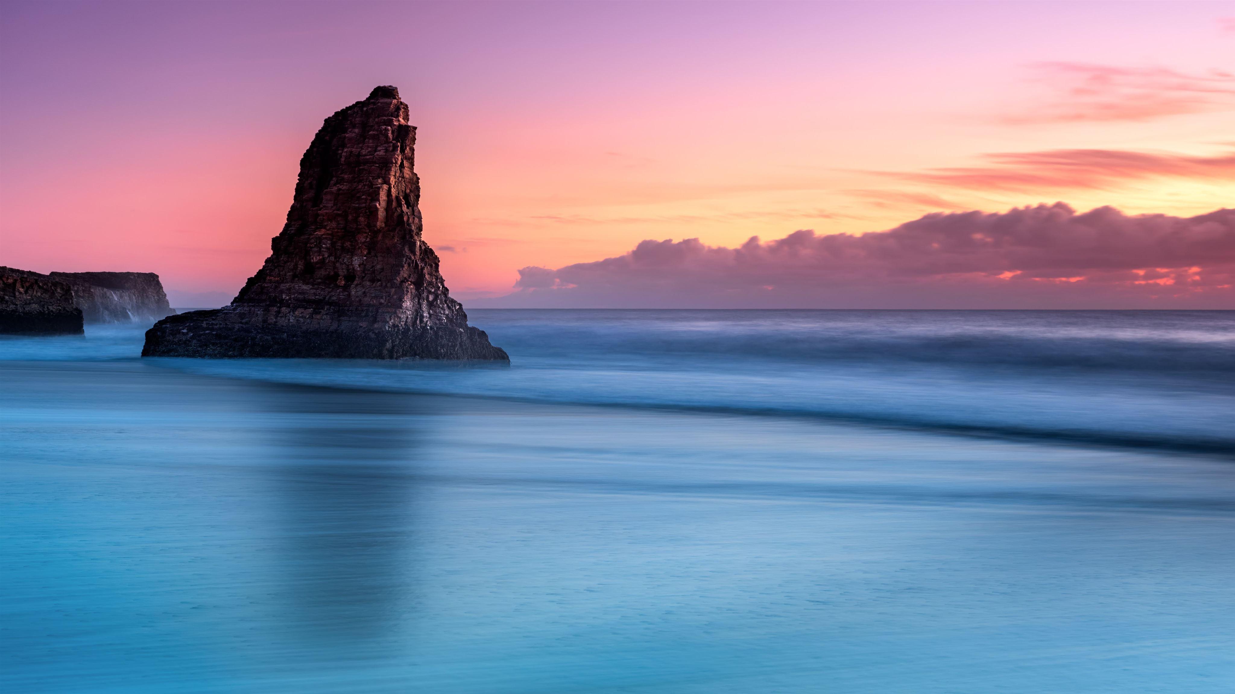 4096x2304 silent sea 8k MacBook Air Wallpaper Download