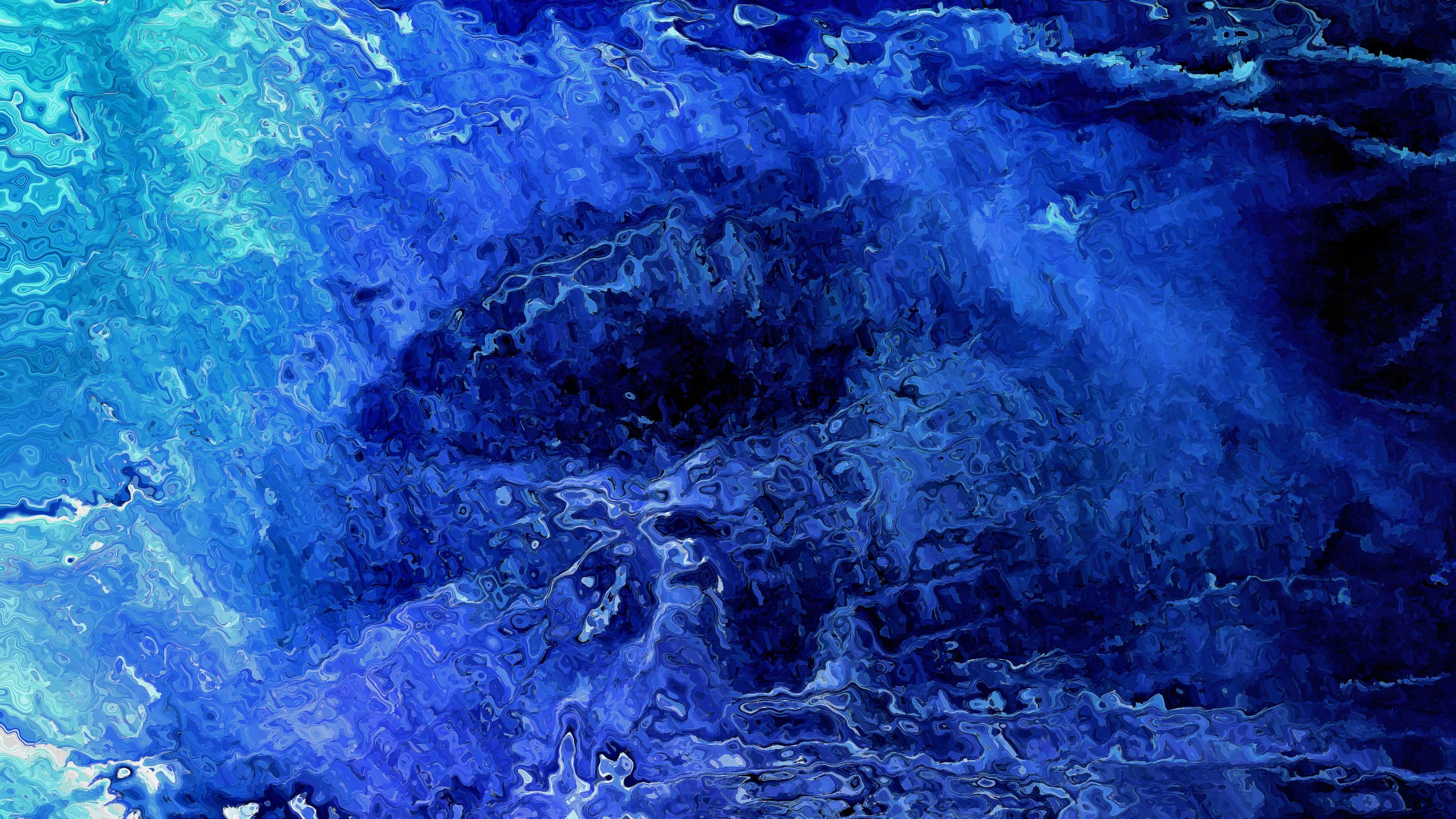 3840x2160 Mac Ios Blue Ocean Background Uhd 4k Wallpaper Wallpaper 4k