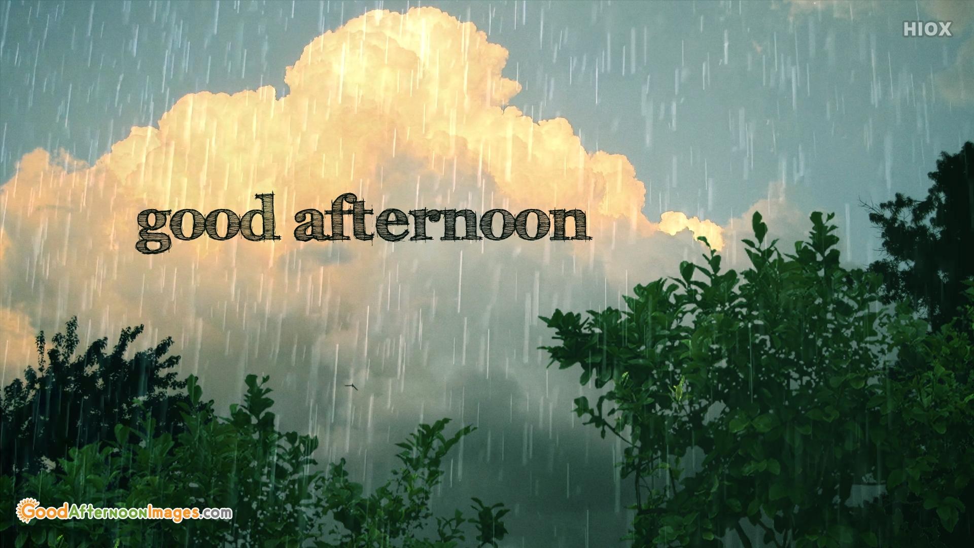 1920x1080 Rainy Good Afternoon Wish Free Download