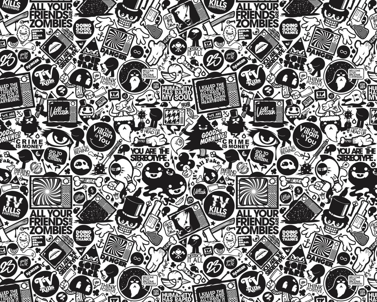 1280x1024 Pop Art Concept desktop PC and Mac wallpaper