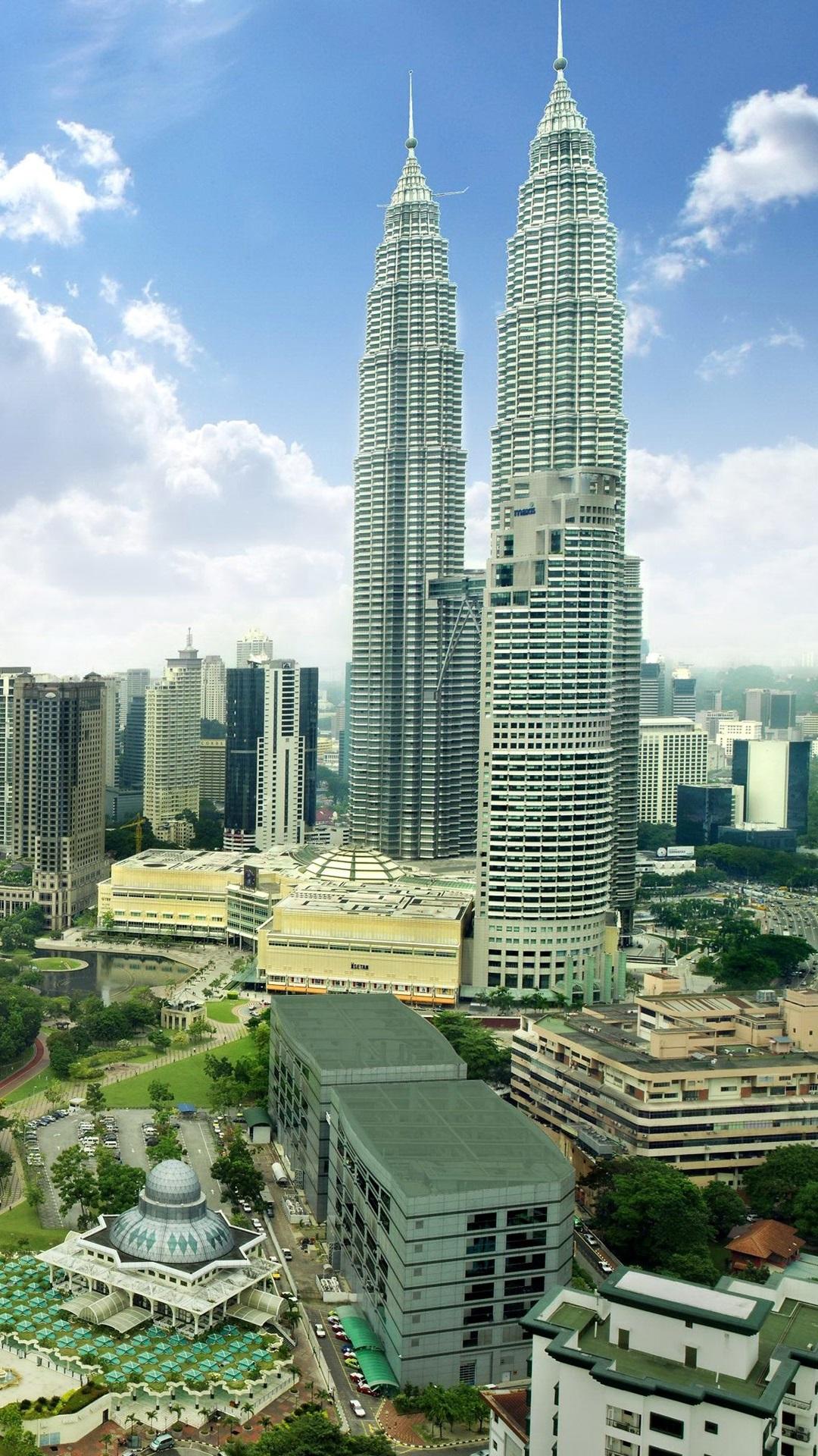 1080x1920 Malaysia, Kuala Lumpur, City, Skyscrapers 1080x1920 IPhone 8 7 6 6S Plus Wallpaper, Background, Picture, Image
