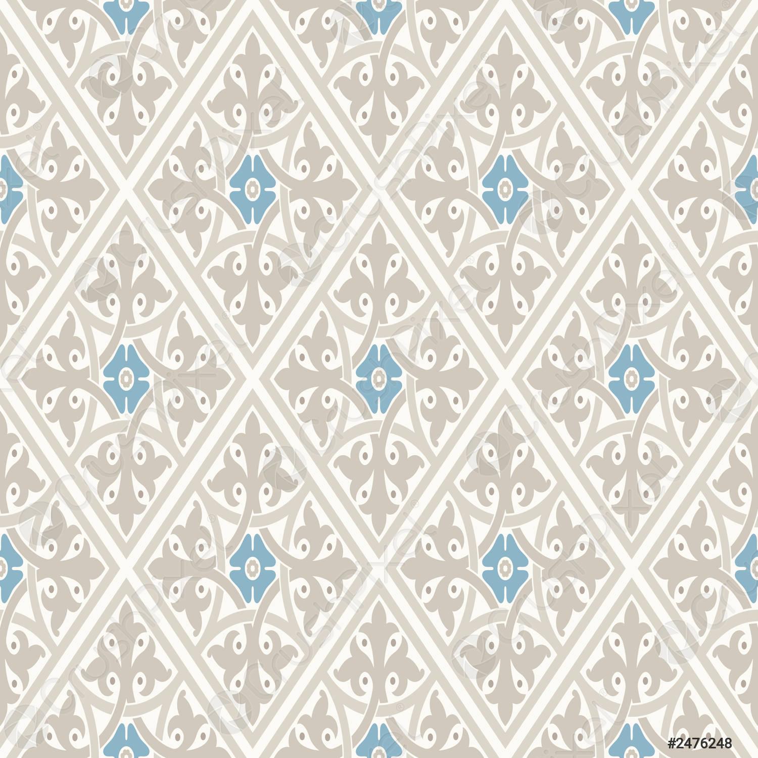 1500x1500 Vintage wallpaper Modern geometric pattern, inspired by old wallpaper Nice