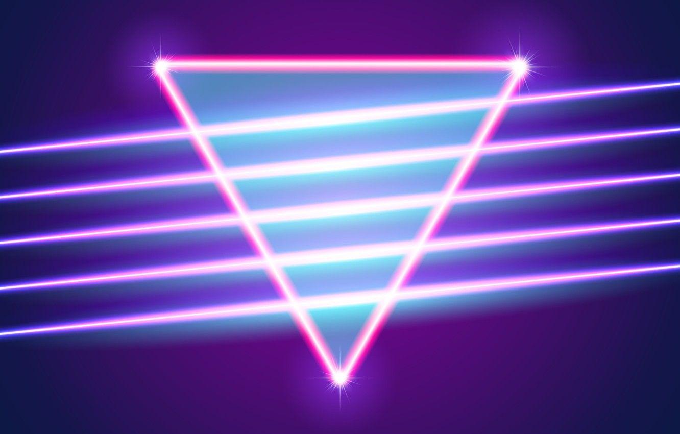 1332x850 Retro Triangle HD Wallpaper