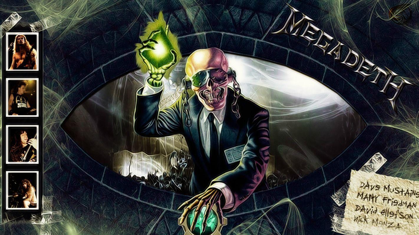 1422x800 Megadeth iPhone Wallpaper