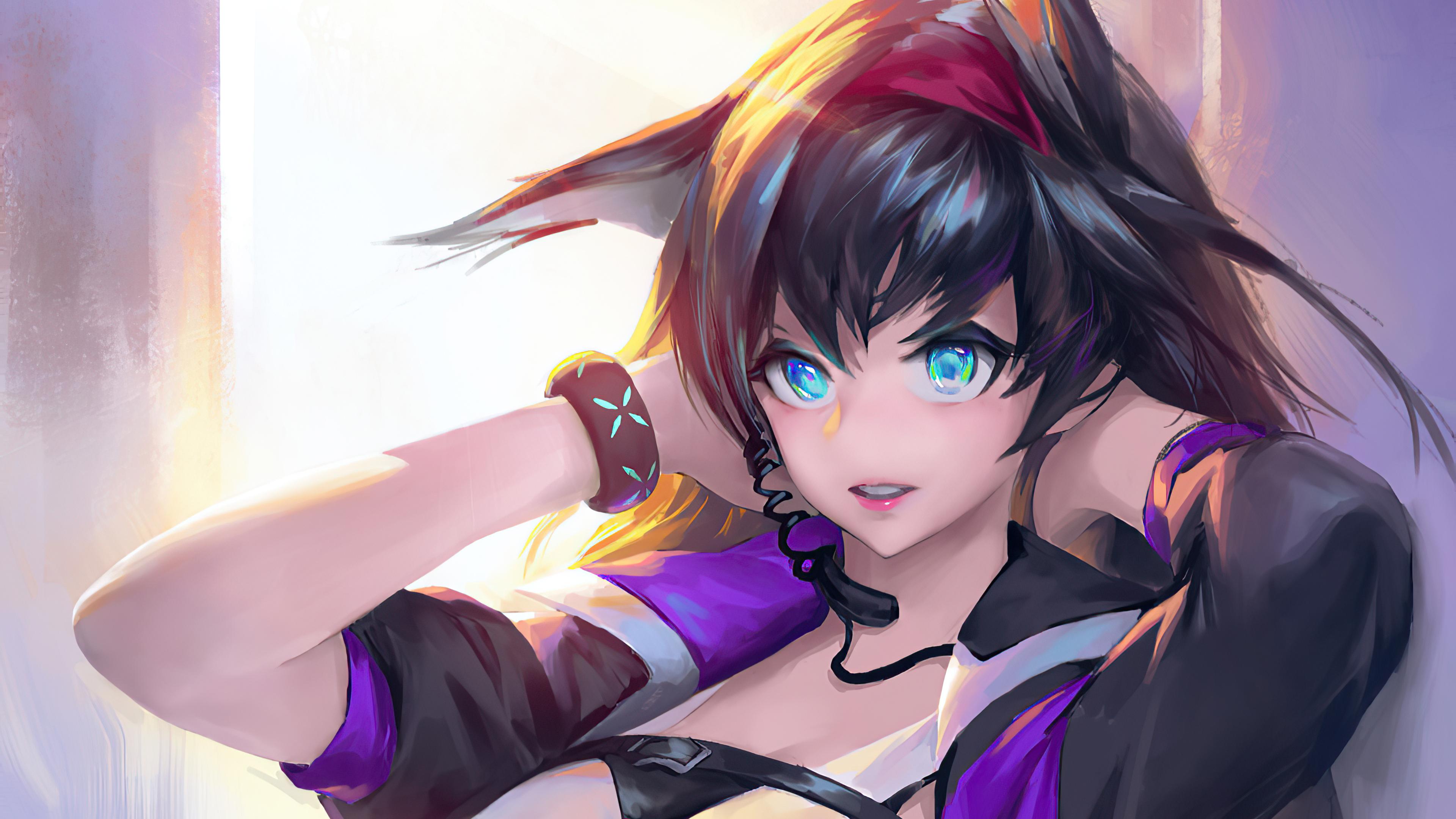 3840x2160 Cute Anime Girl 4k Wallpaper, HD Artist Wallpaper, 4k Wallpaper, Image, Background, Photos and Picture