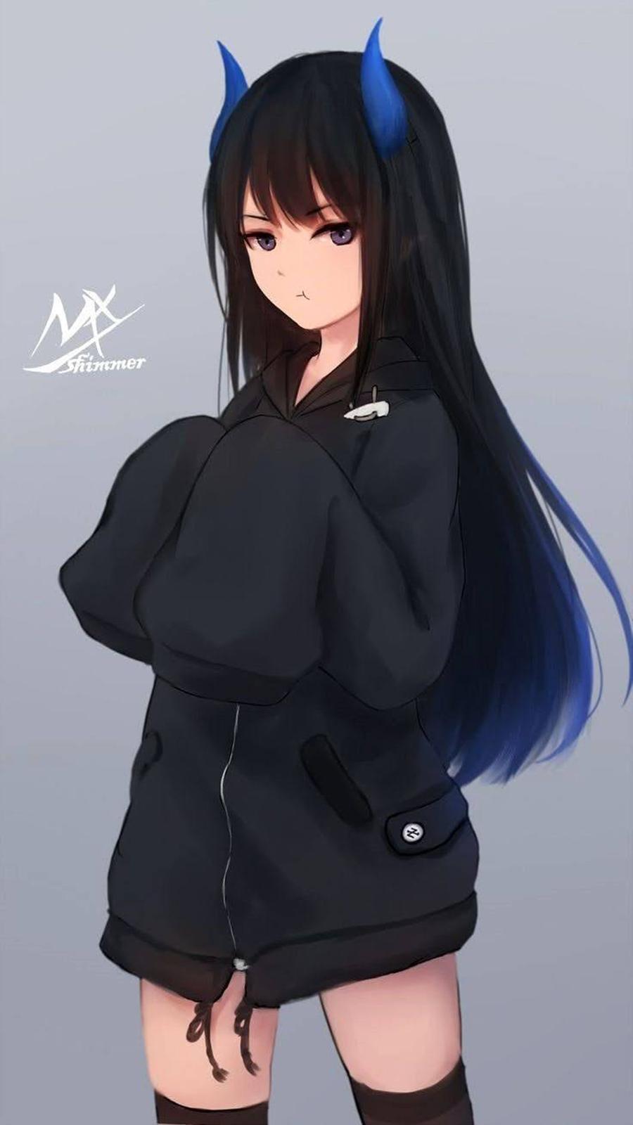 900x1600 Cute Anime Girl Wallpaper Free Download