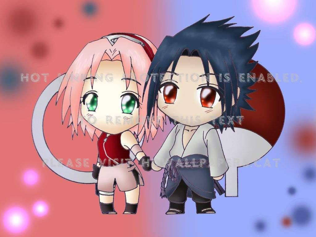 1024x768 sakura love sasuke anime naruto