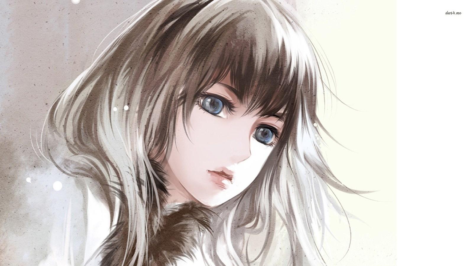1600x900 Best Anime Beautiful Girls Wallpaper Desktop Background