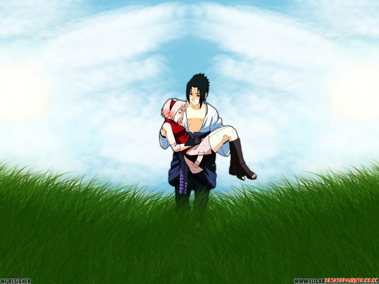 1280x960 Naruto Shippuden Sasuke Sakura Moments HD Wallpaper