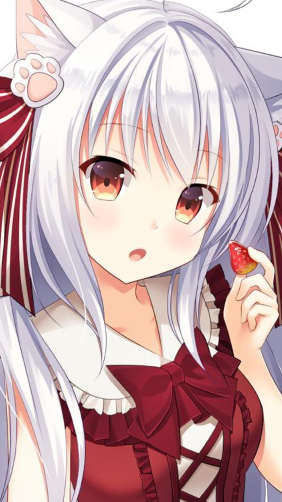 900x1600 4K Full HD Anime Girl Wallpaper for Phone & iPhone