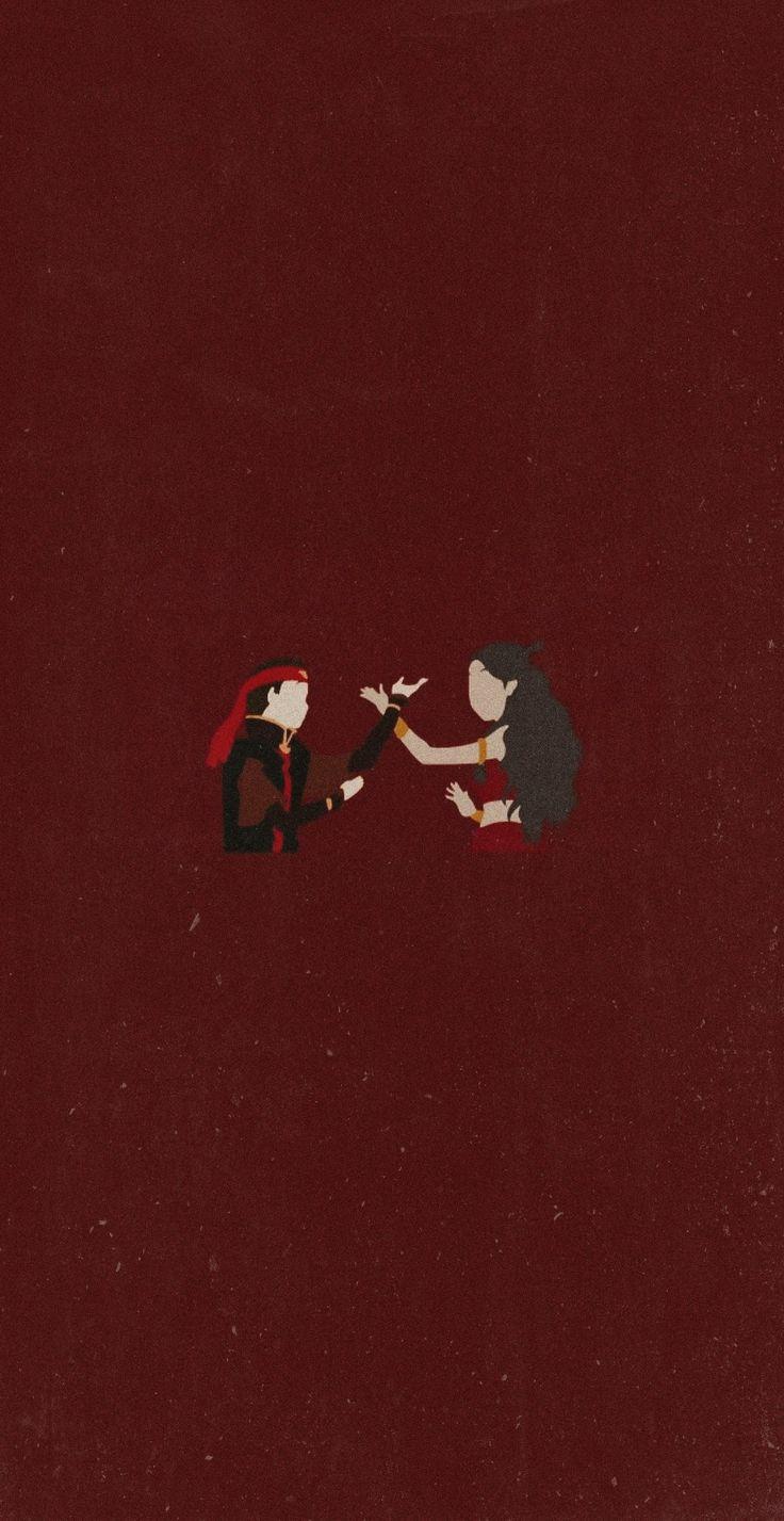 736x1427 Aang and Katara Wallpaper. Avatar cartoon, Avatar picture, Avatar characters