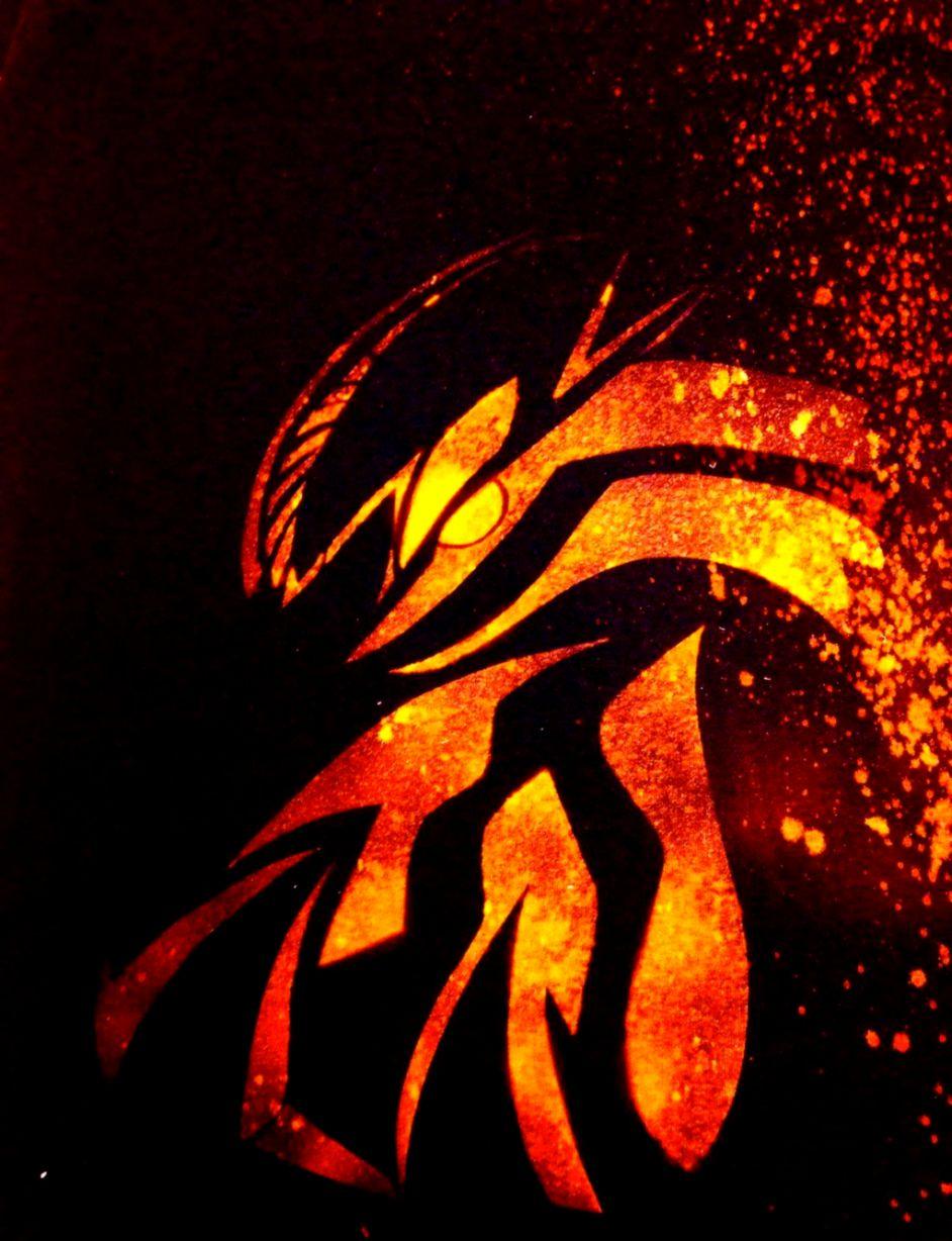 942x1228 yveltal wallpaper, heat, graphics, art