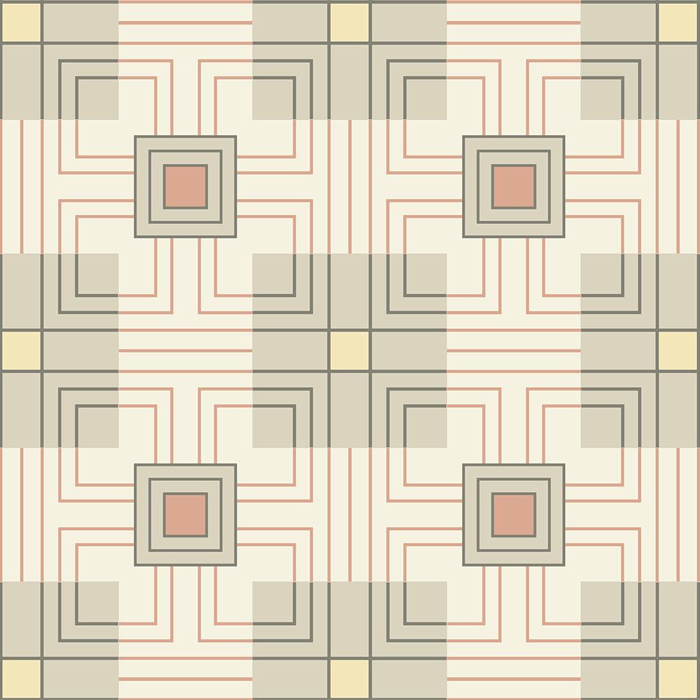 1000x1000 The Frank Lloyd Wright® Design Collection Wallpaper by Bradbury & Bradbury