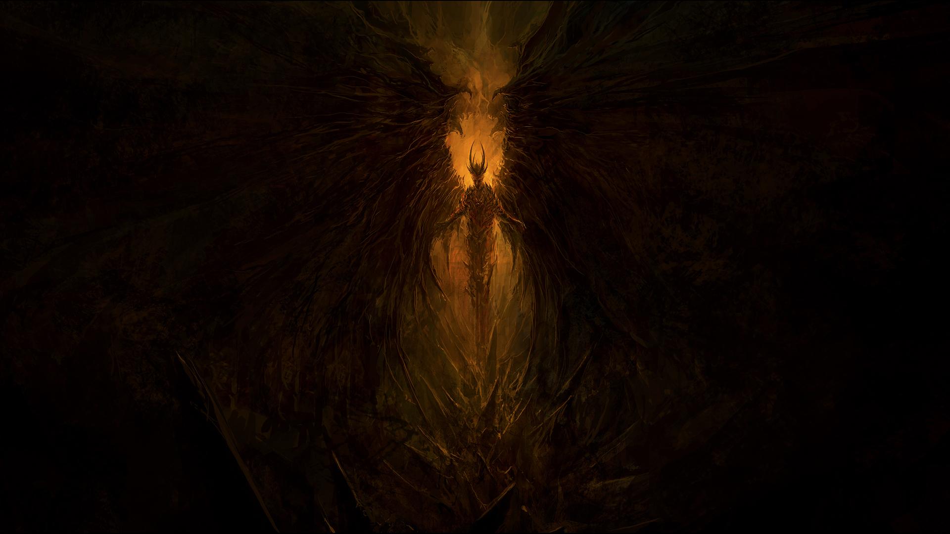 1920x1080 Dark Demon HD Wallpaper