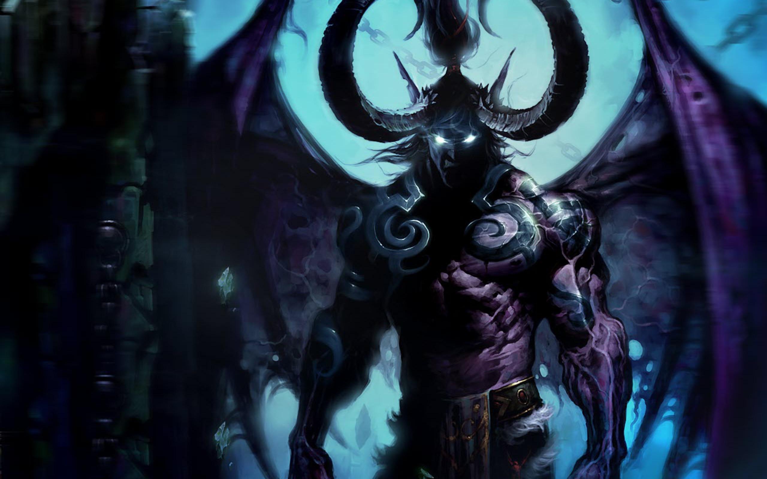 2560x1600 14++ Anime Dark Demon Wallpaper