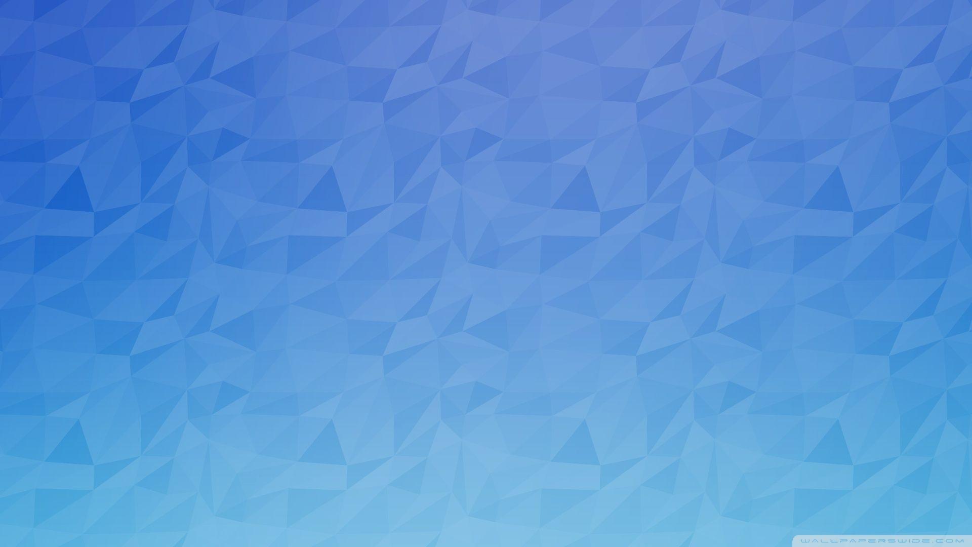 Polygon Blue Color Abstract 4K Wallpaper #43