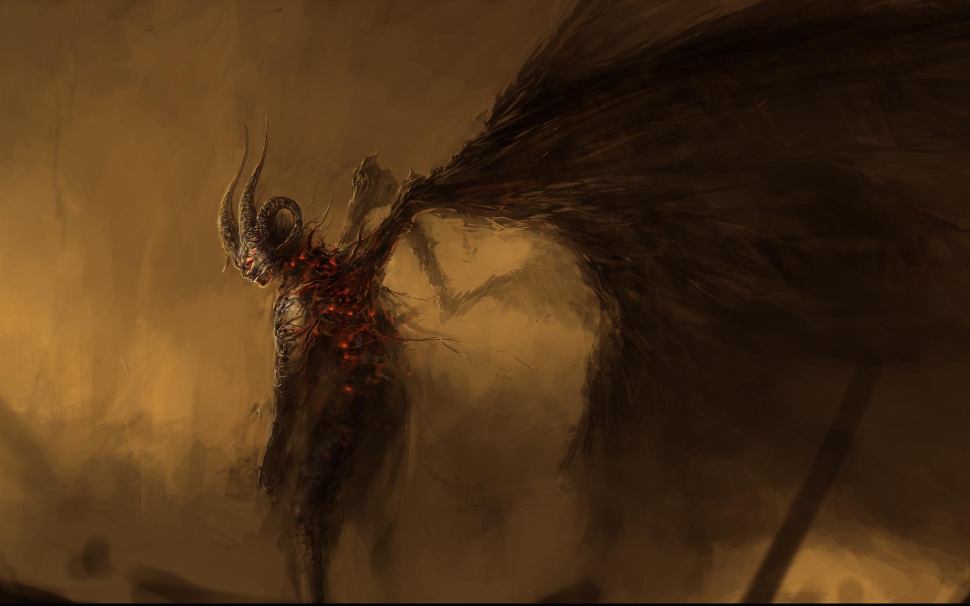 1920x1200 Dark Demon HD Wallpaper