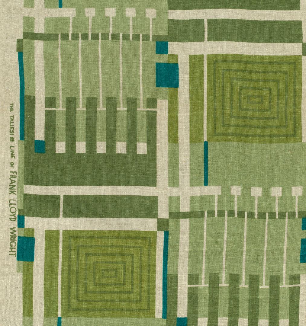 1013x1080 Frank Lloyd Wright Textiles: The Taliesin Line, 1955–60. The Metropolitan Museum of Art