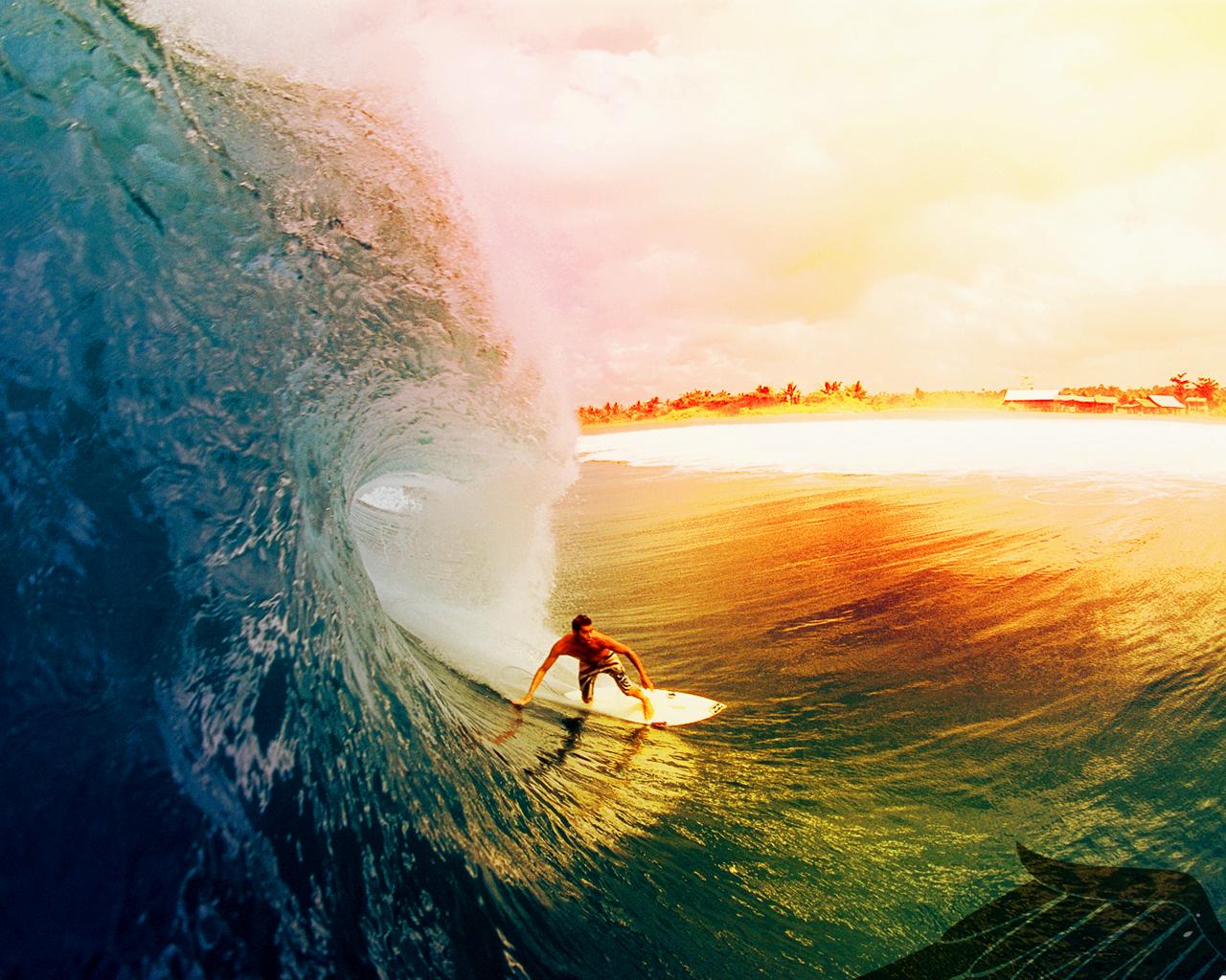 1280x1024 Cool Surfer Wallpaper