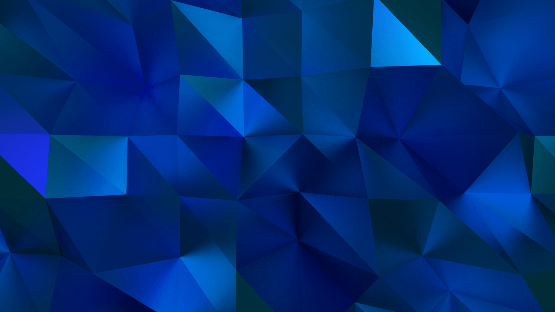 Blue Dark Wallpaper 1080p Polygon Shardiff World