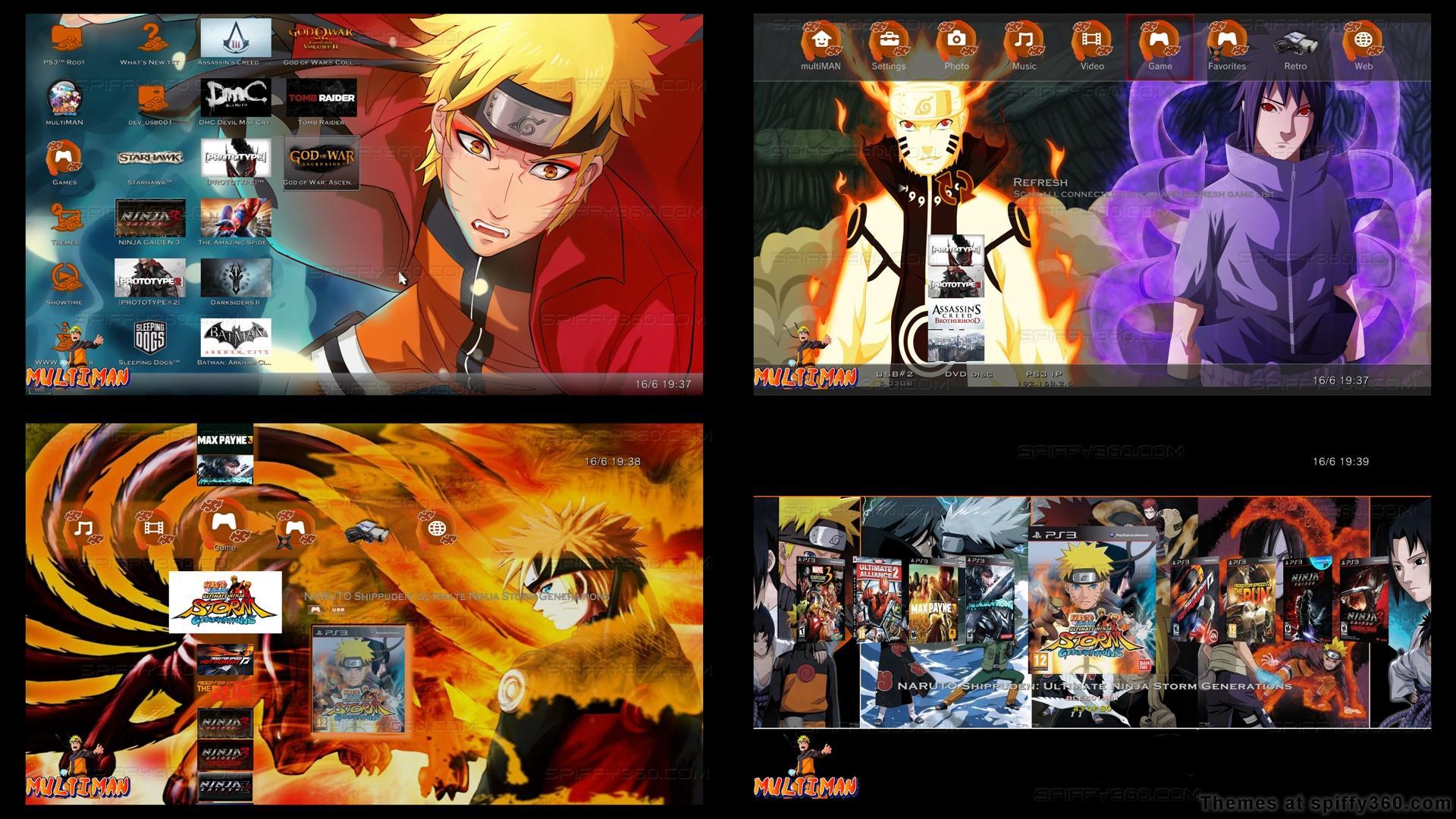 1920x1080 Naruto ps3 wallpaper