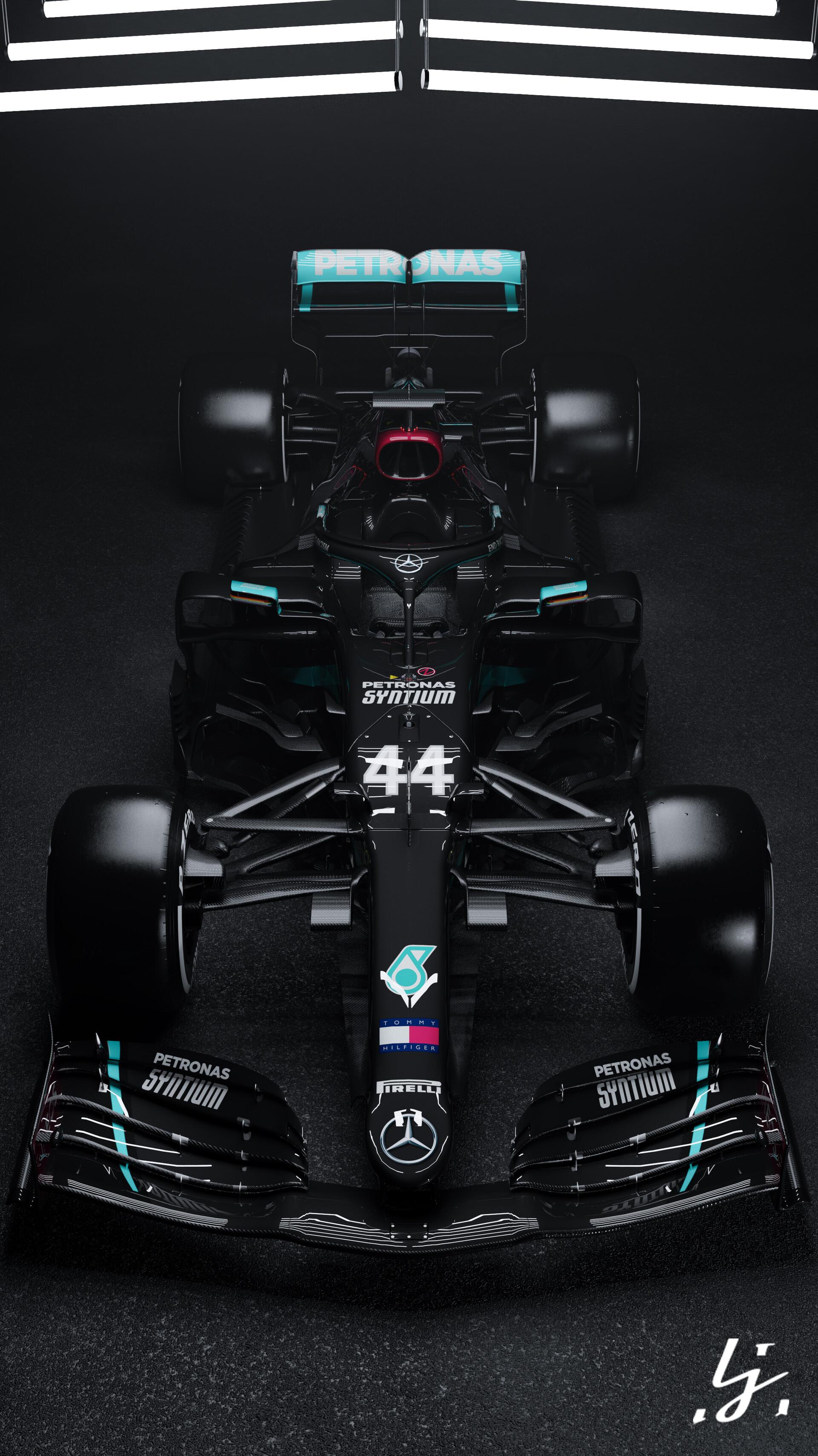 1920x3413 Mercedes AMG Petronas W11, Yannick Lehrich